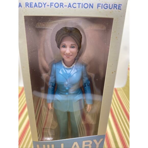 BRAND NEW Hillary Rodham Clinton Action Figure - Picture 2 of 5